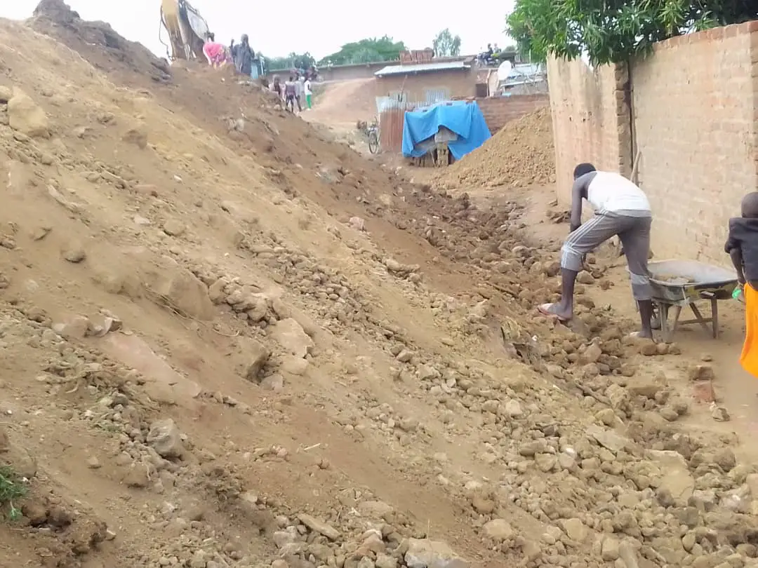Tchad : des actions de prévention contre les inondations au 9ème arrondissement de N’Djamena