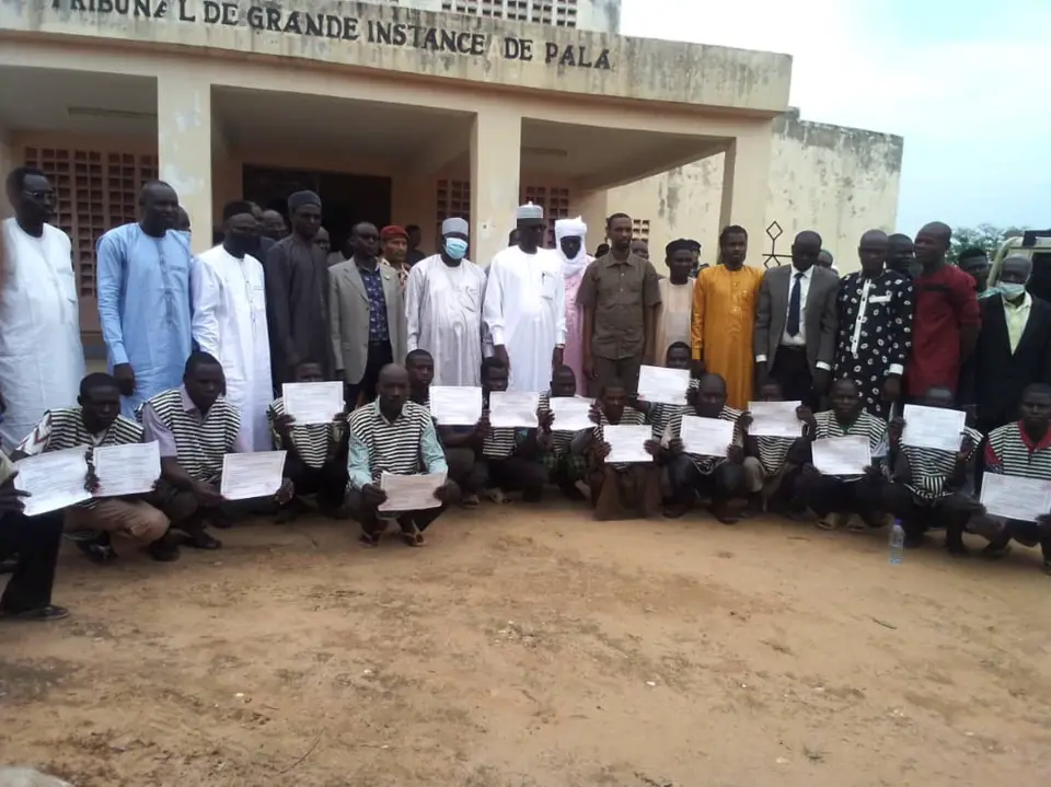 Tchad : remise de peines et libération des détenus à Pala