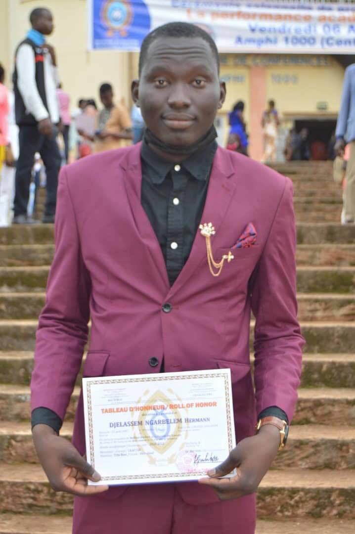 L'étudiant tchadien Djelassem Ngarbelem Hermann. L'étudiant tchadien Djelassem Ngarbelem Hermann.