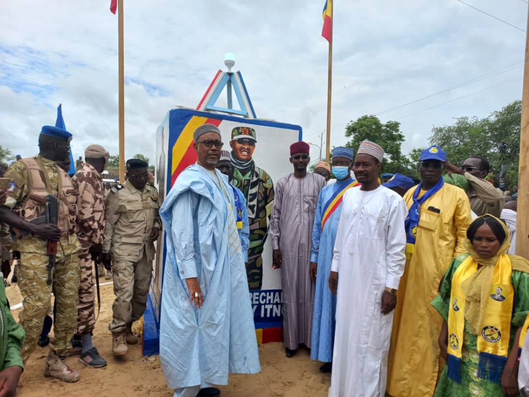 Tchad :  des ouvrages en la mémoire du Maréchal Deby inaugurés à Bol