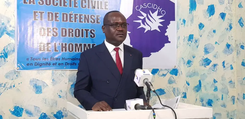 Tchad : la CASCIDHO a tenu un point de presse sur la transition au Tchad