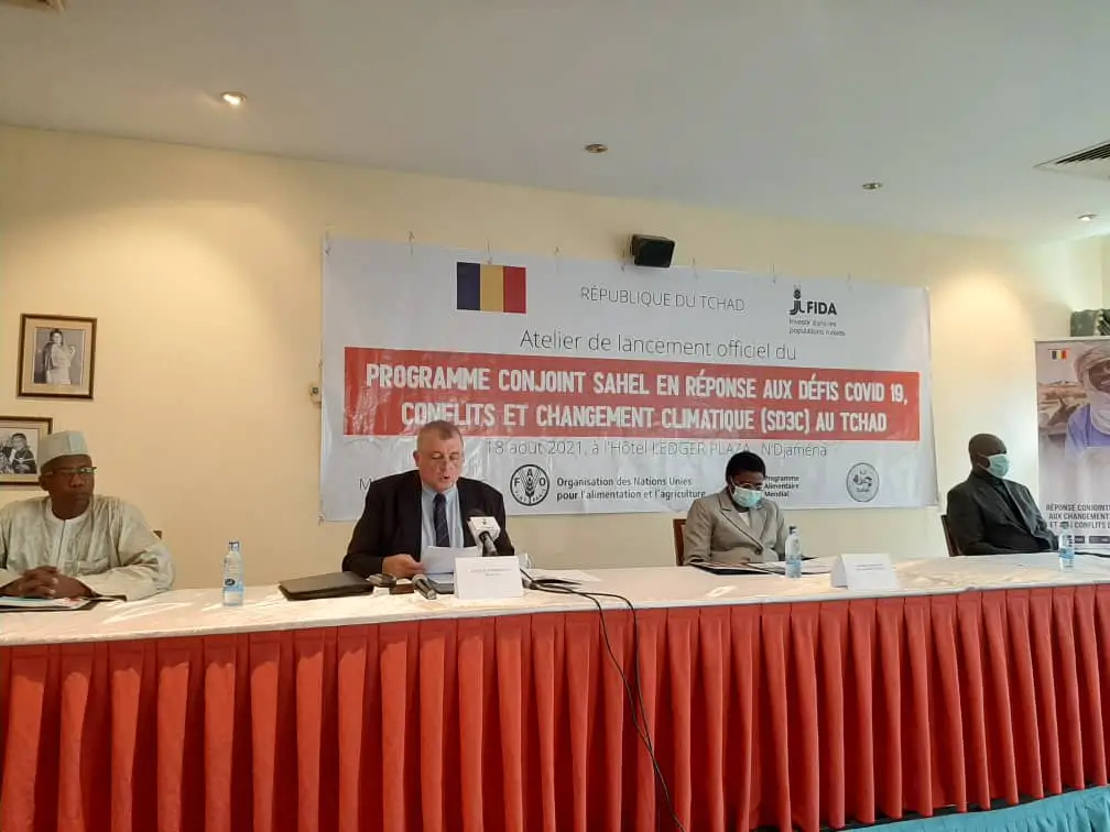 Tchad : le gouvernement, la FAO, le PAM et le FIDA lancent le programme SD3C