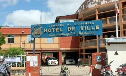 L'hôtel de ville de N'Djamena. © DR