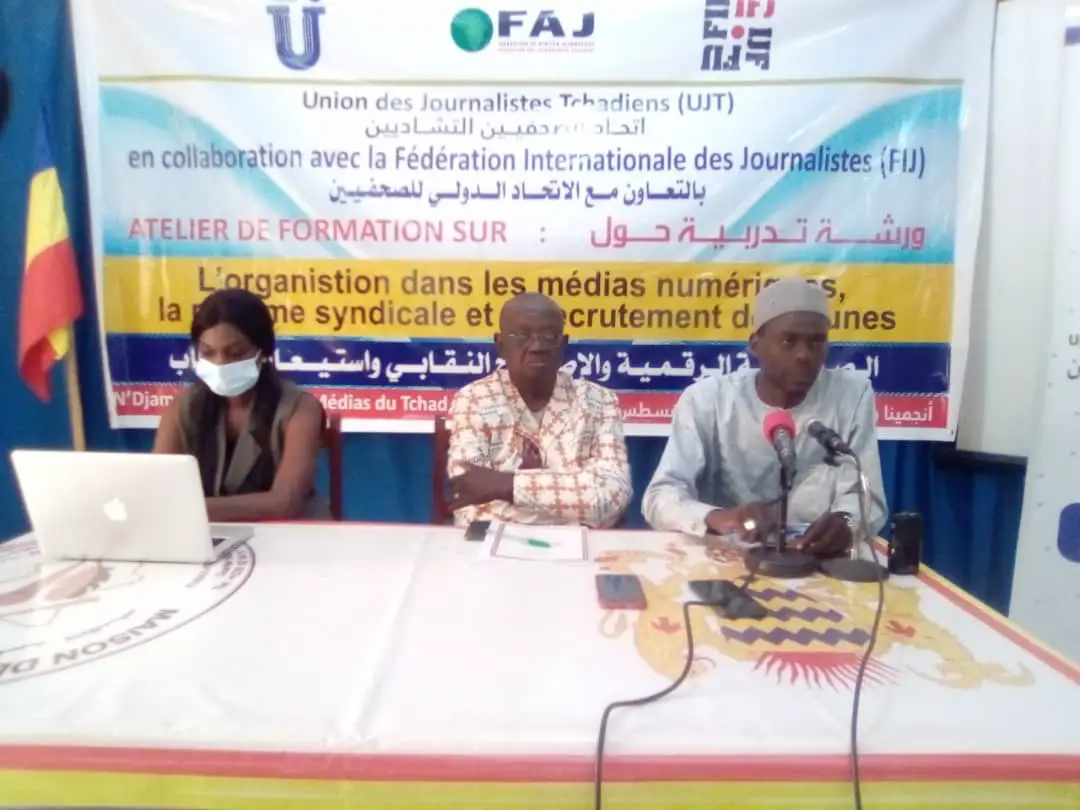 Tchad : l'UJT forme les journalistes sur l'organisation dans les médias numériques