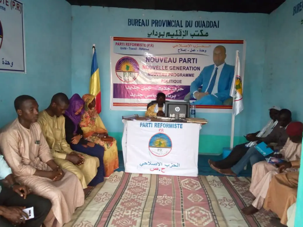 Tchad : le Parti Réformiste mobilise les militants au Ouaddaï