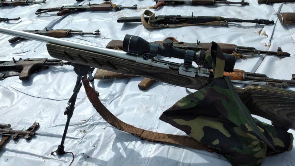 Tchad : 1309 armes de différents calibres saisies par la commission mixte