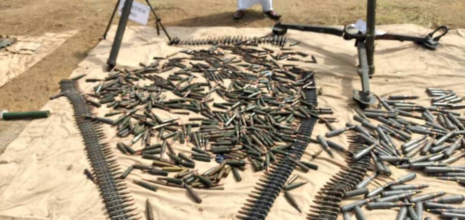 Tchad : 1309 armes de différents calibres saisies par la commission mixte