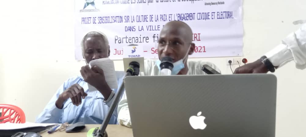 Tchad : les jeunes du Ouaddaï débattent sur la culture de la paix et l'engagement civique
