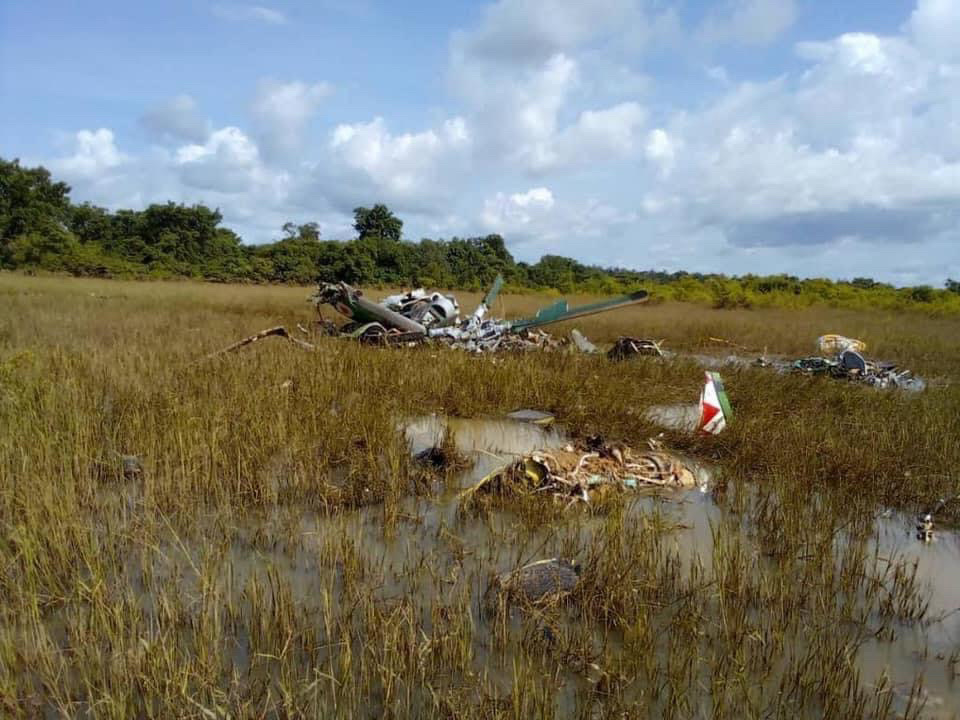 Côte d'Ivoire : 5 membres d'équipage d'un hélicoptère tués dans un crash. © DR
