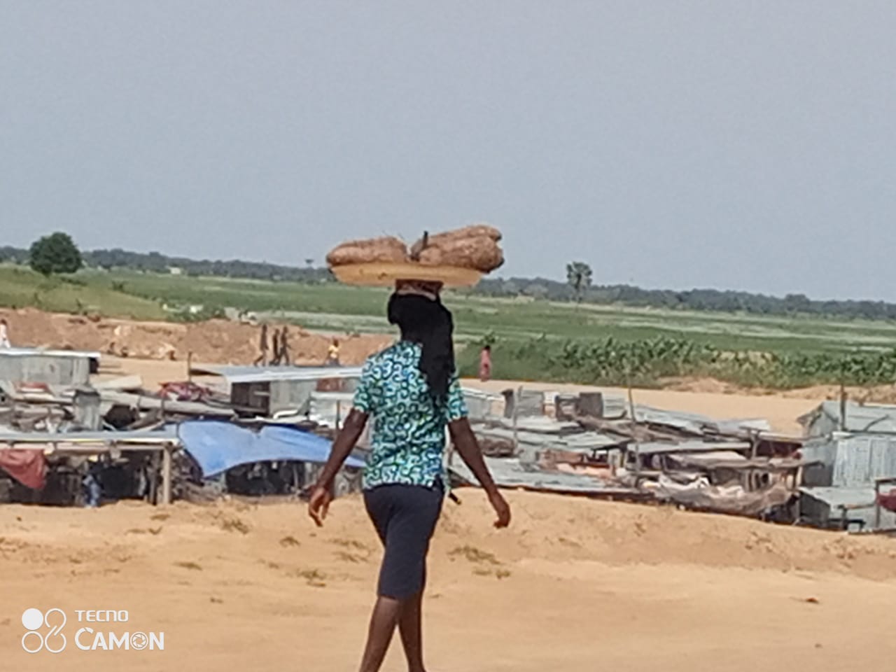 Tchad : l'igname inonde les rues et marchés de N'Djamena