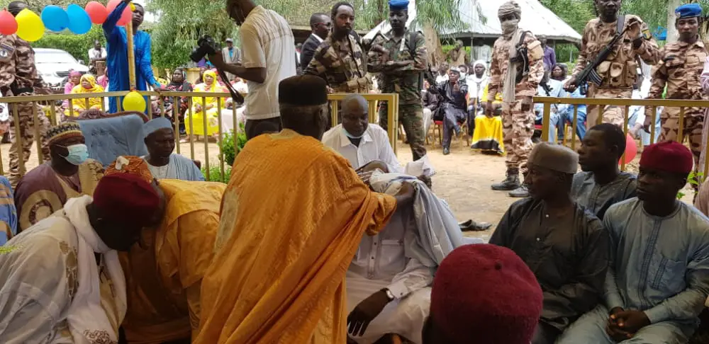 Tchad : le nouveau chef de village Etena 1, Manassé Andigué, intronisé à Koundoul