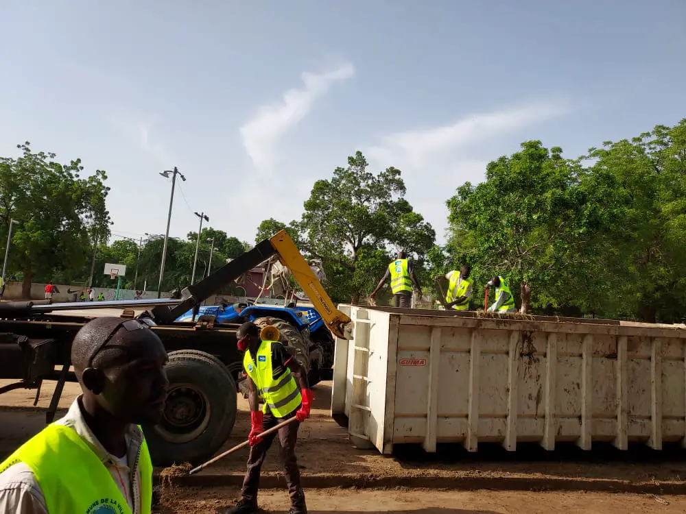 Tchad : Moov Africa accompagne la mairie dans l’assainissement de la ville de N’Djamena