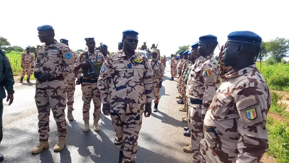 Tchad : en mission provinciale, le DG de la gendarmerie donne des fermes orientations