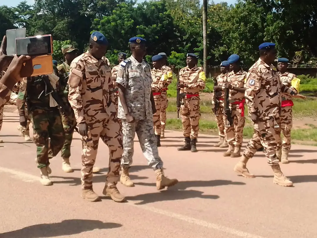 Tchad : en mission au Logone Oriental, le DG de la gendarmerie donne des consignes