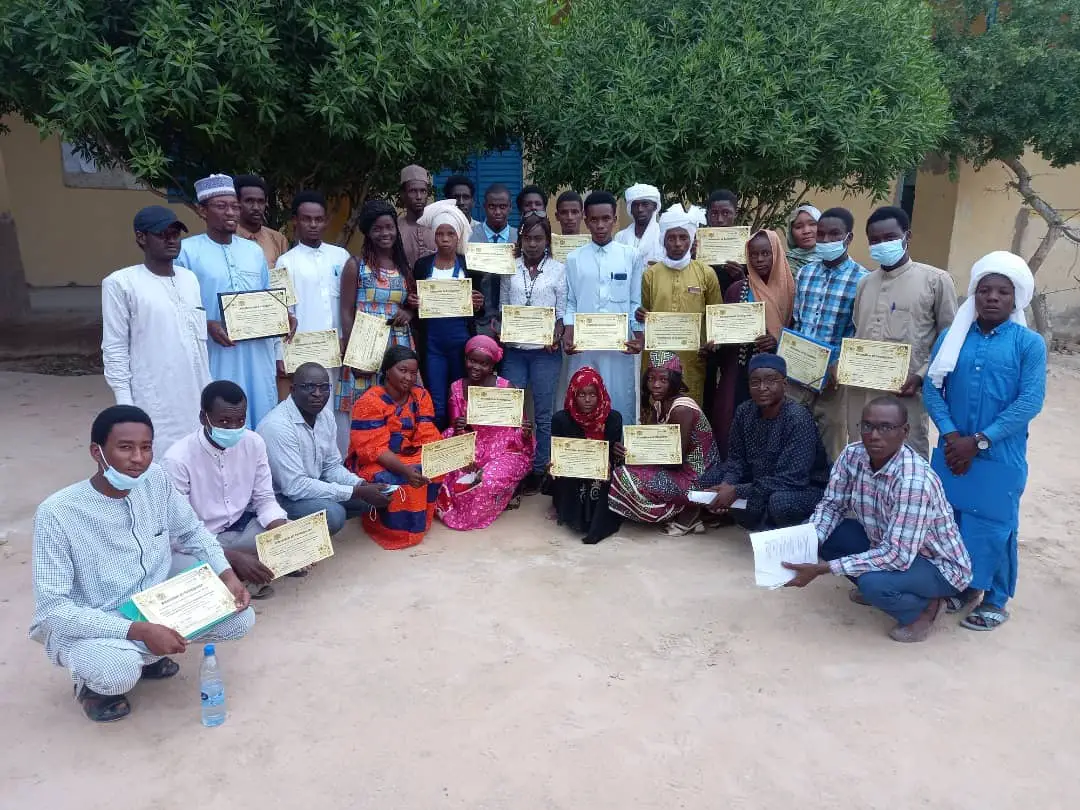 Tchad : des jeunes de Mao formés pour être des relais communautaires dans la ville