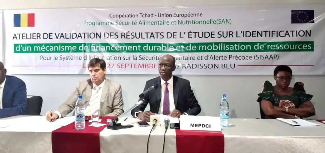 Tchad :  renforcement du dispositif d’alerte précoce sur la sécurité alimentaire