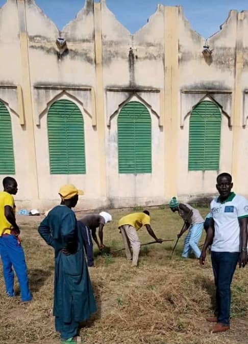 Tchad : une journée citoyenne d'assainissement à la grande mosquée de Mongo