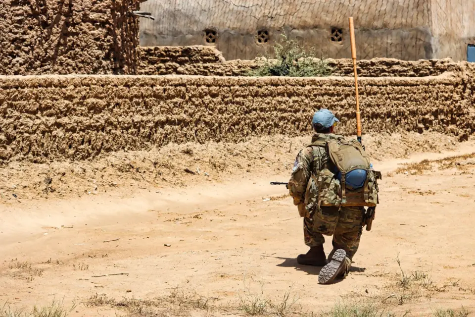 Un soldat de la MINUSMA au Mali. Illustration © O.Salgado/MINUSMA