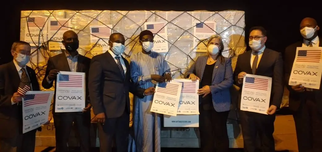 Le Tchad réceptionne un don de 117.000 doses de vaccin contre la Covid-19