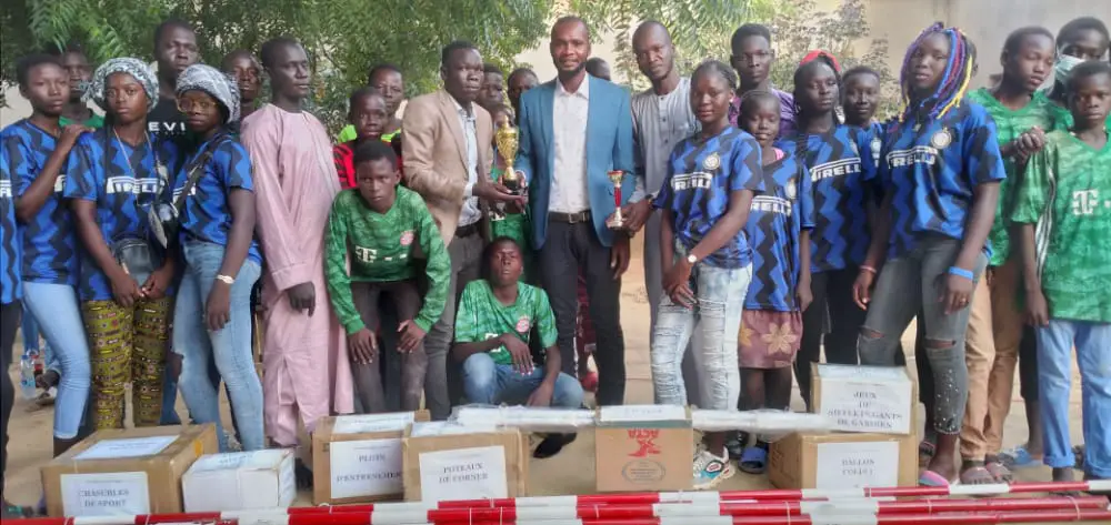 Tchad : l’équipe de football Étoile d’Afrique de Walia reçoit une panoplie d'équipements