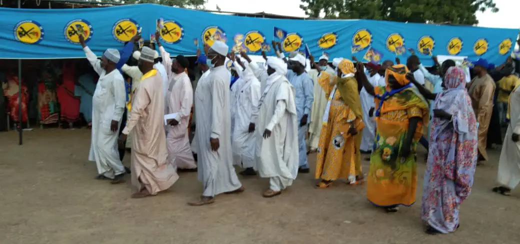 Tchad : les militants du MPS de Mongo fêtent la nomination de Moussa Kadam