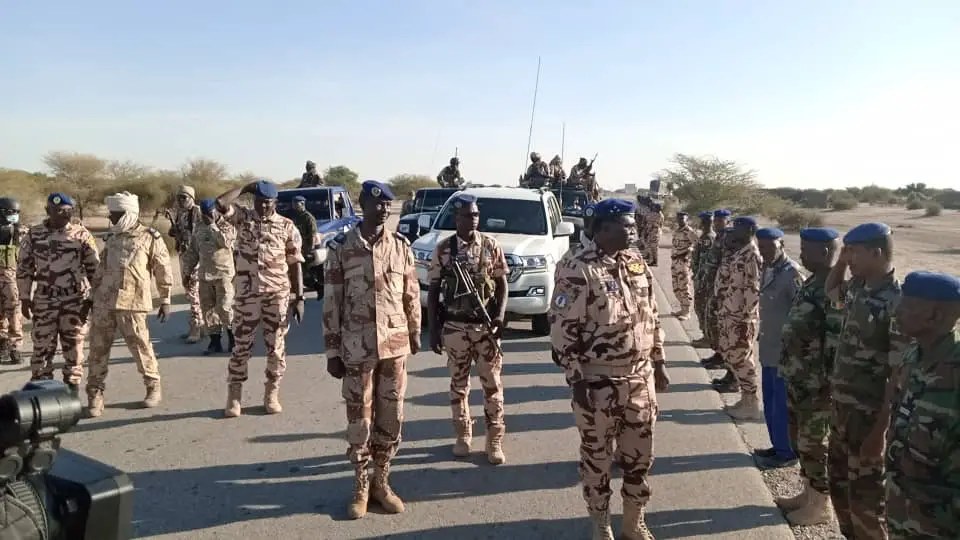 Tchad : le DG de la gendarmerie en mission d’inspection au Hadjer Lamis