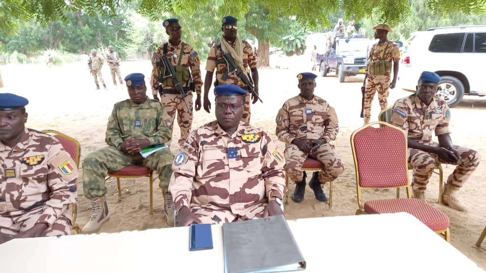 Tchad : en mission au Batha, le directeur de la gendarmerie donne des orientations