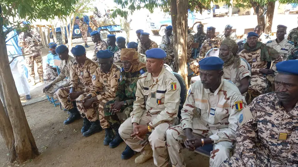 Tchad : le DG de la gendarmerie en mission d'inspection à Biltine