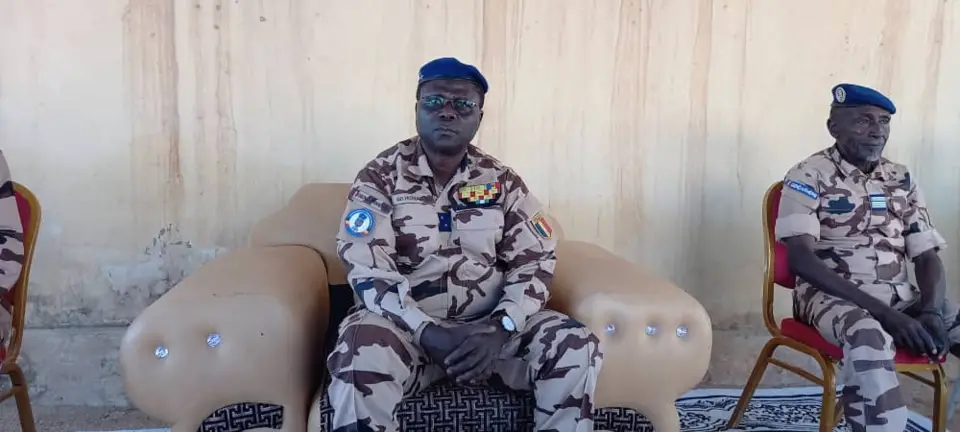 Tchad : le directeur de la gendarmerie en mission à Abéché