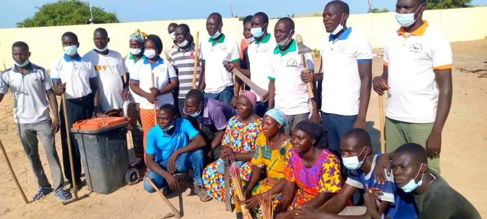 Tchad : des militants associatifs de Bol s'investissent dans la salubrité publique Tchad : des militants associatifs de Bol s'investissent dans la salubrité publique