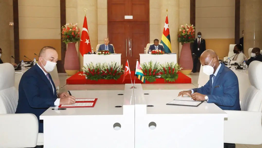 Togo :  signature de deux nouveaux accords de coopération avec la Turquie