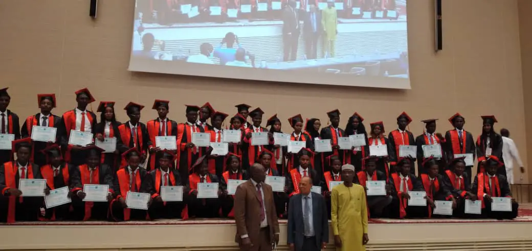 Tchad : l'UAMI honore 38 lauréats de la 1re promotion de sa faculté de droit. © Malick Mahamat/Alwihda Info