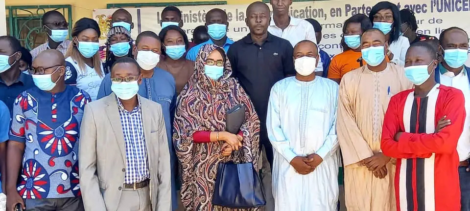 Tchad : mobilisation contre le flux de fausses informations sur les vaccins Covid-19. © Ahmad Youssouf Ali/Alwihda Info