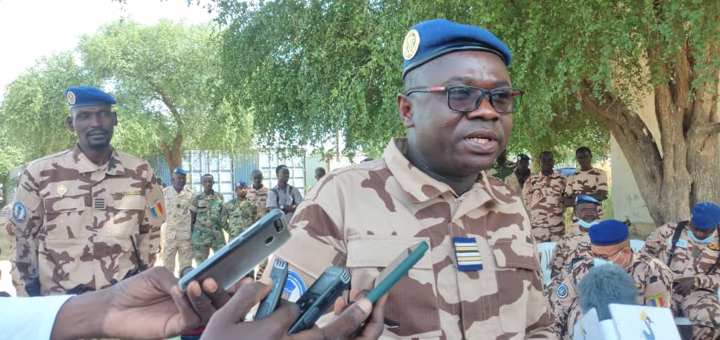 Tchad : la Gendarmerie nationale présente des présumés malfaiteurs Tchad : la Gendarmerie nationale présente des présumés malfaiteurs
