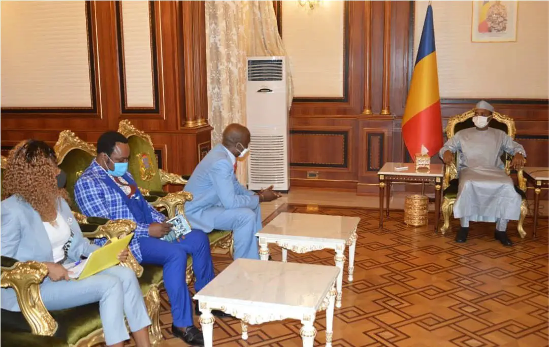 تشاد: رئيس الجمهورية يتسلم رسالة من رئيس غينيا الاستوائية