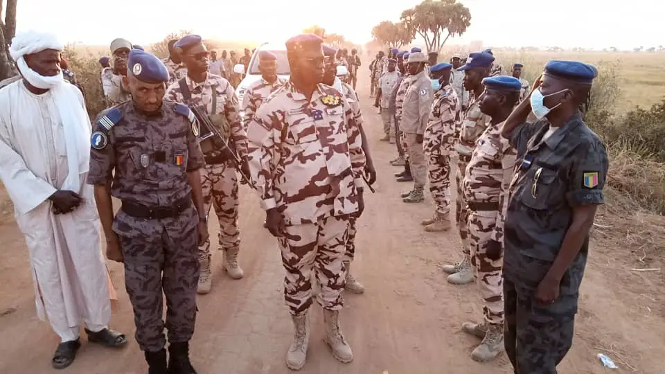 Tchad : le directeur général de la gendarmerie en mission dans la Tandjilé