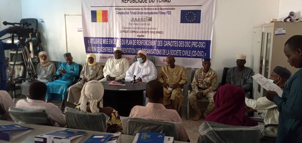 Tchad : la société civile du Hadjer-Lamis et Chari Baguirmi bénéficie d'un renforcement Tchad : la société civile du Hadjer-Lamis et Chari Baguirmi bénéficie d'un renforcement