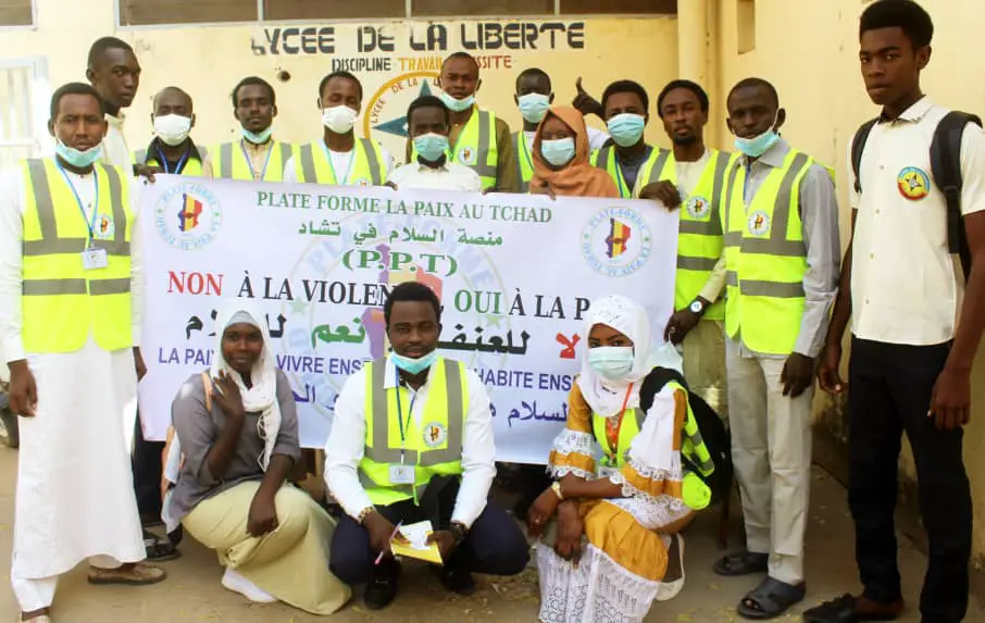 Tchad : la Plate-forme La Paix au Tchad sensibilise les élèves