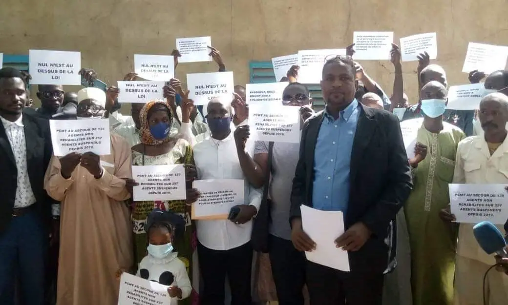 Tchad : 139 ex-agents de la mairie demandent leur réhabilitation