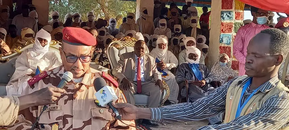 Tchad : le nouveau gouverneur du Borkou installé à Faya