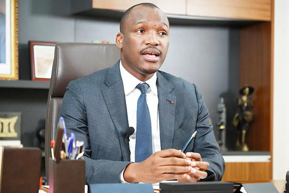 Le ministre de la Promotion de la Jeunesse, de l'Insertion professionnelle et du Service civique, Mamadou Touré.