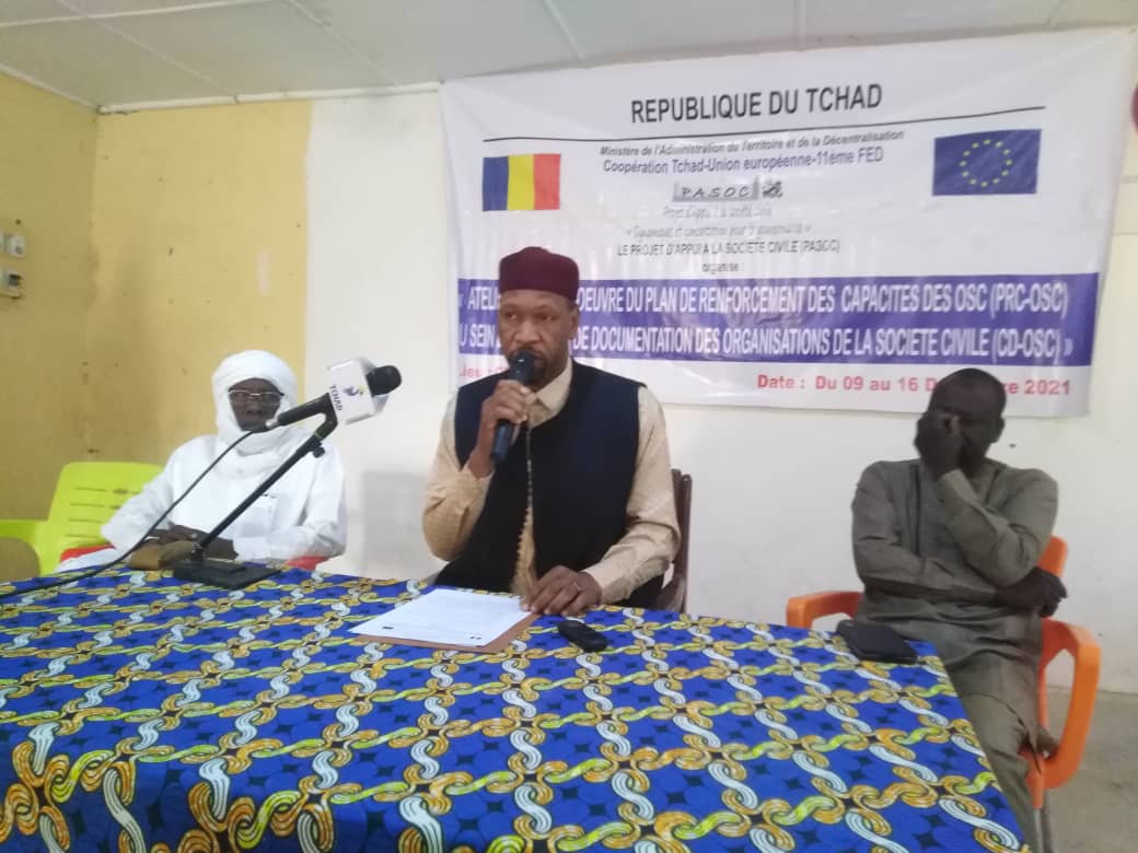 Tchad : le PASOC organise un atelier de formation des OSC du Lac, du Kanem et du Bahr El Gazel Tchad : le PASOC organise un atelier de formation des OSC du Lac, du Kanem et du Bahr El Gazel
