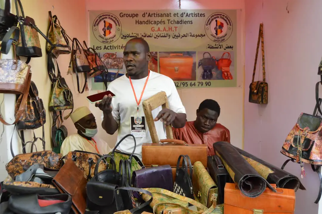 Tchad : les artisans handicapés du Tchad démontrent leur talent