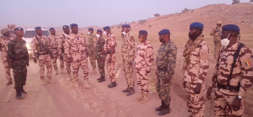 Tchad : le directeur de la gendarmerie en inspection territoriale au Sila Tchad : le directeur de la gendarmerie en inspection territoriale au Sila