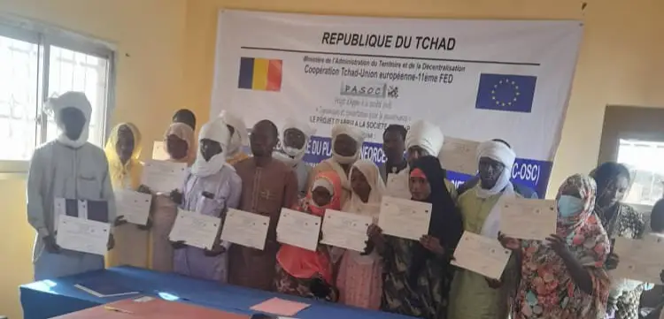 Tchad : clôture de l’atelier de renforcement des capacités des OSC à Amdjarass