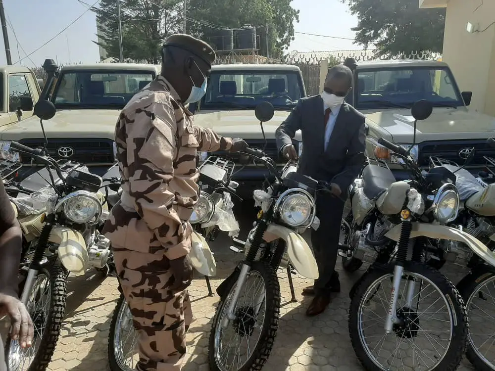 Tchad : l’UE équipe la Garde nationale et nomade en moyens roulants