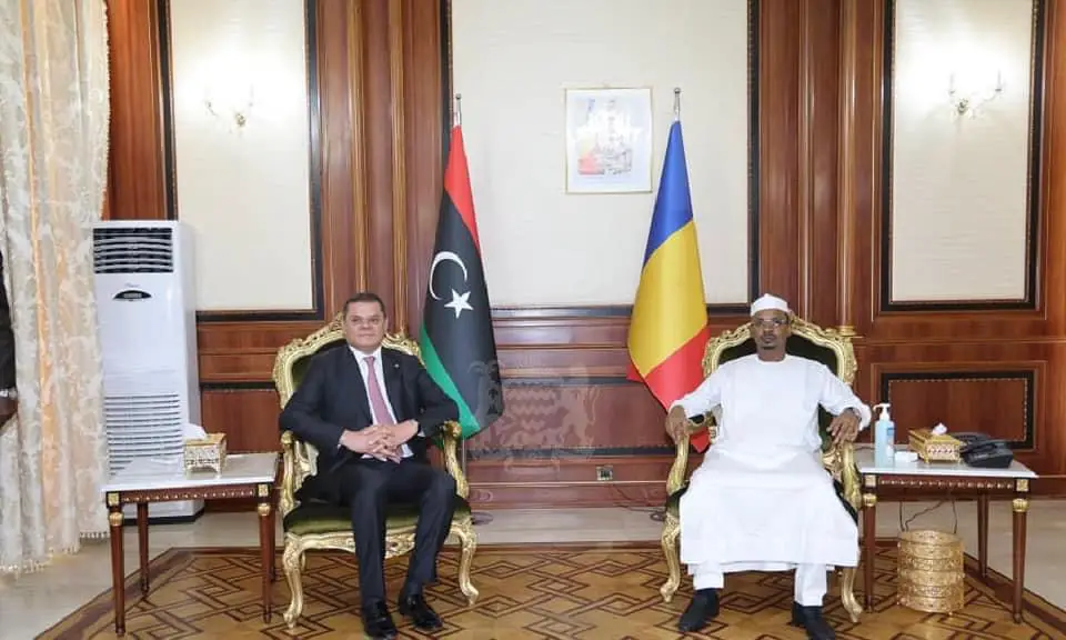 Tchad : le premier ministre libyen reçu à la Présidence