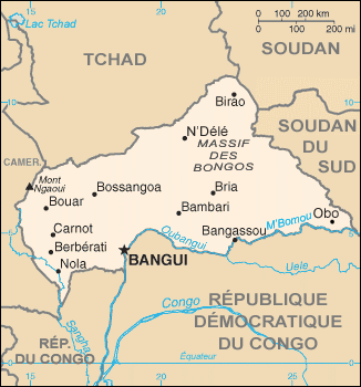Géographie de la République centrafricaine