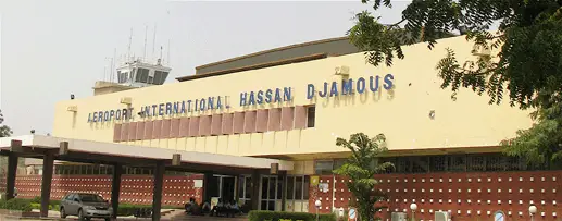L'aéroport International Hassan Djamous. N'Djamena. Crédit photo : Sources