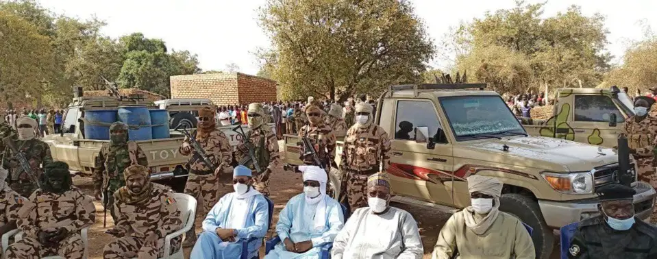 Tchad : une délégation gouvernementale au village Sandana